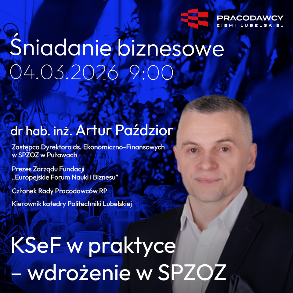 Śniadanie biznesowe PZL Artur Paździor